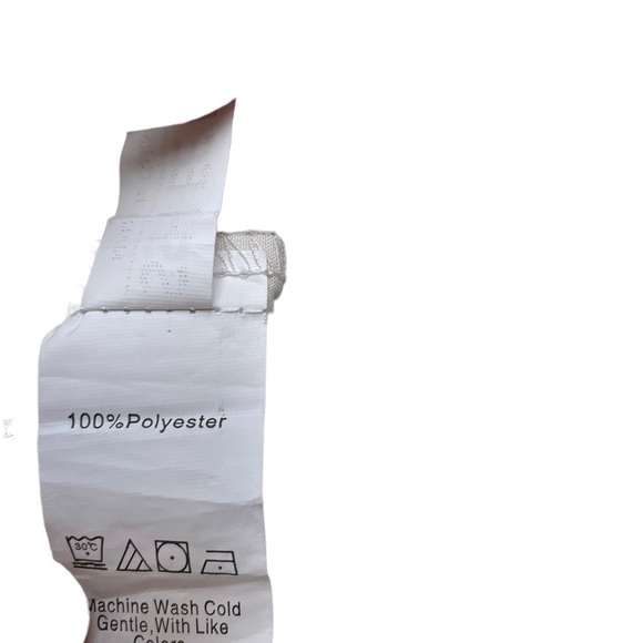 Shein Cream ling sleeve lightweight button down blouse size XS - Picture 11 of 12